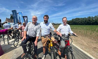 Bart Nevens, Bram Van Baelen en Dirk Vansina