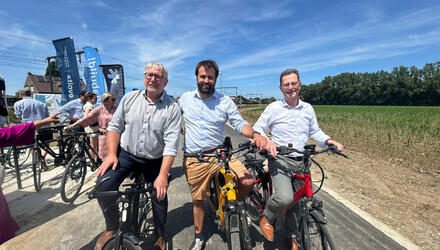Bart Nevens, Bram Van Baelen en Dirk Vansina